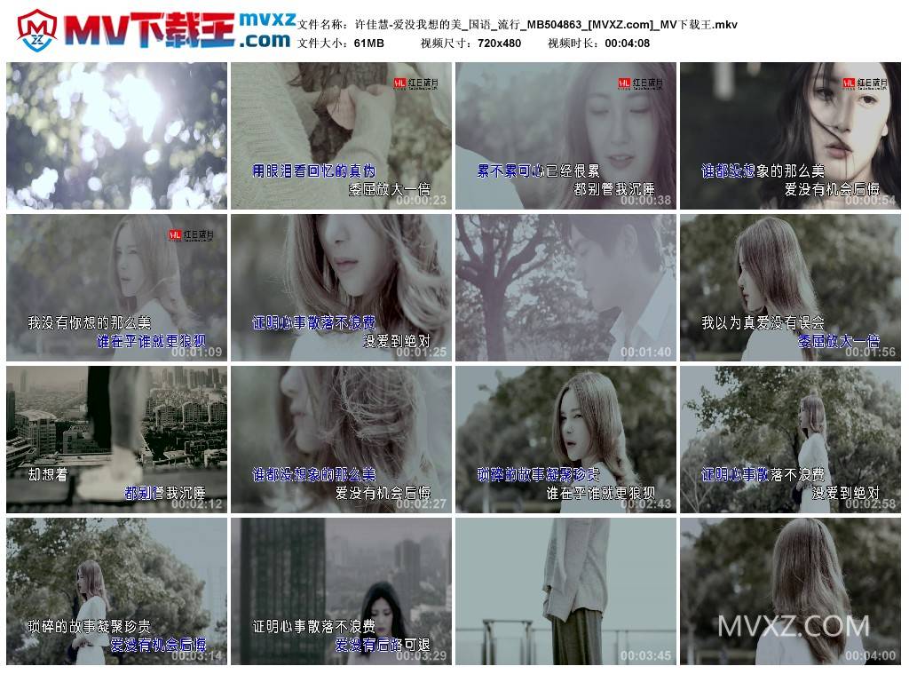 许佳慧-爱没我想的美_国语_流行_MB504863